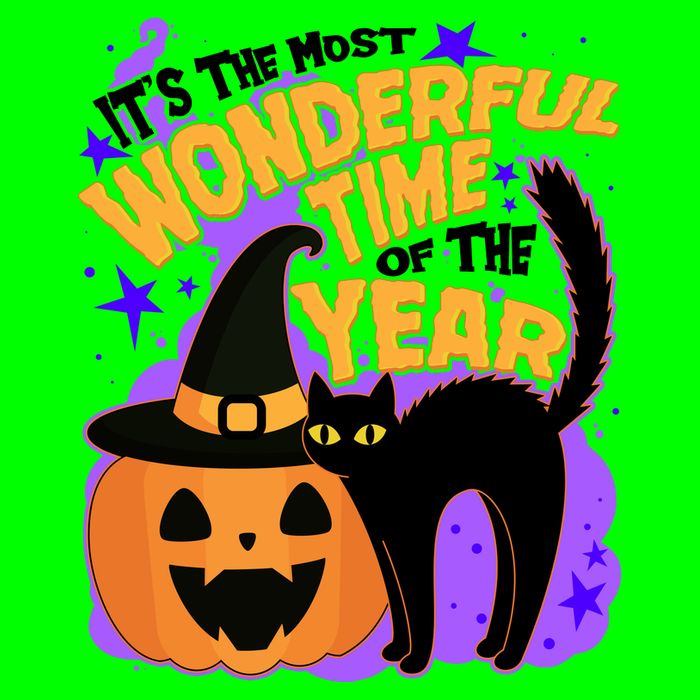 Funny Halloween It's The Most Wonderful Time Of The Year Button