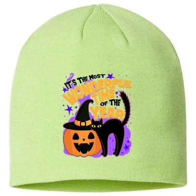 Funny Halloween It's The Most Wonderful Time Of The Year Sustainable Beanie