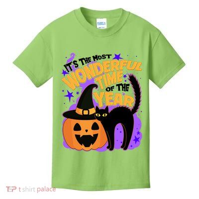 Funny Halloween It's The Most Wonderful Time Of The Year Kids T-Shirt