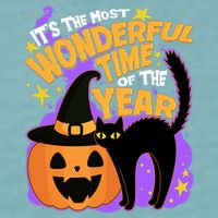 Funny Halloween It's The Most Wonderful Time Of The Year Sueded Cloud Jersey T-Shirt