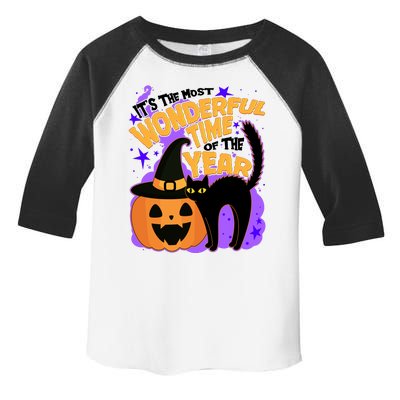 Funny Halloween It's The Most Wonderful Time Of The Year Toddler Fine Jersey T-Shirt