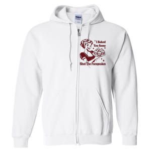 Funny Housewife I Baked You Some Shut The Fucupcakes Full Zip Hoodie