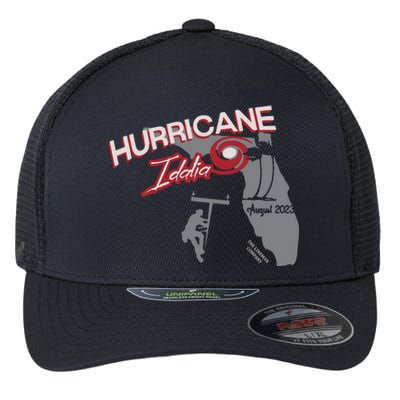 Florida Hurricane Idalia I Survived Hurricane Idalia Storm Flexfit Unipanel Trucker Cap