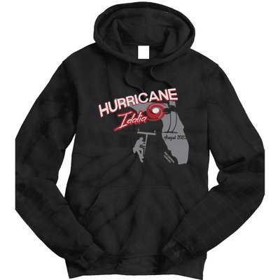 Florida Hurricane Idalia I Survived Hurricane Idalia Storm Tie Dye Hoodie