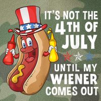 Funny Hotdog Its Not 4th Of July Until My Wiener Comes Out Legacy Tie Dye Trucker Hat