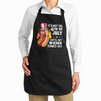 Funny Hotdog Its Not 4th Of July Until My Wiener Comes Out Apron