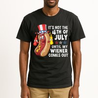 Funny Hotdog Its Not 4th Of July Until My Wiener Comes Out Tall T-Shirt