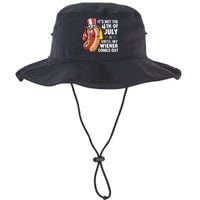 Funny Hotdog Its Not 4th Of July Until My Wiener Comes Out Bucket Hat