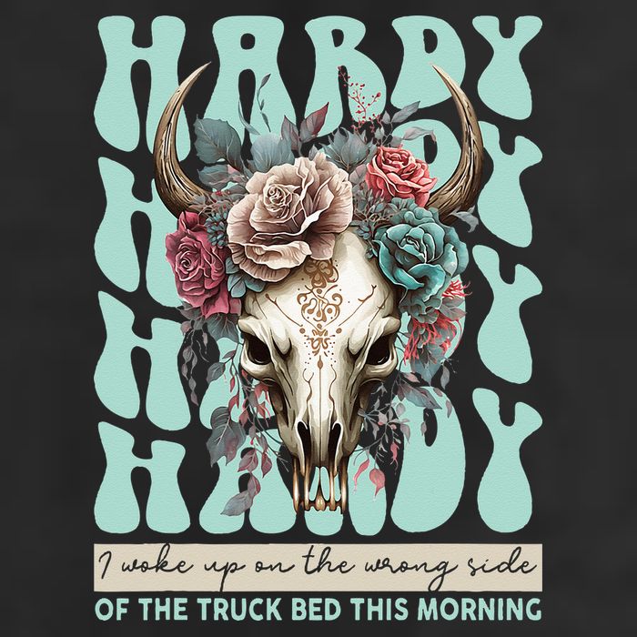 Funny Hardy I Woke Up On The Wrong Side Of The Truck Bed Cool Comfort Performance Bucket Hat