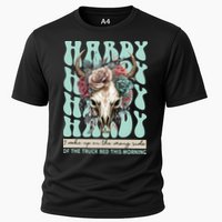 Funny Hardy I Woke Up On The Wrong Side Of The Truck Bed Cooling Performance Crew T-Shirt