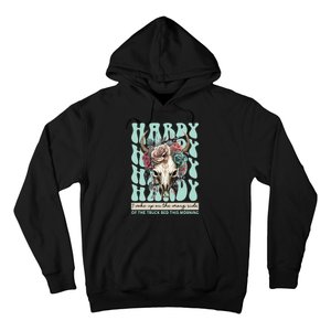 Funny Hardy I Woke Up On The Wrong Side Of The Truck Bed Hoodie