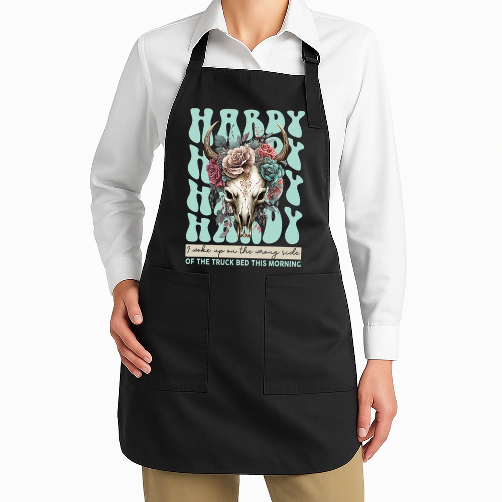 Funny Hardy I Woke Up On The Wrong Side Of The Truck Bed Apron