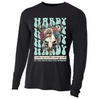 Funny Hardy I Woke Up On The Wrong Side Of The Truck Bed Cooling Performance Long Sleeve Crew