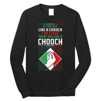 Funny Humor Italian Quote Slang Fun Italy Sayings Jokes Puns Long Sleeve Shirt