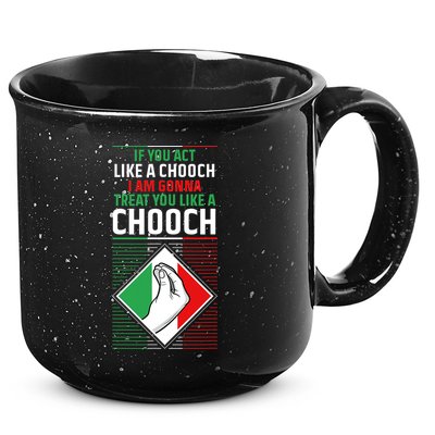 Funny Humor Italian Quote Slang Fun Italy Sayings Jokes Puns 15oz Campfire Ceramic Mug