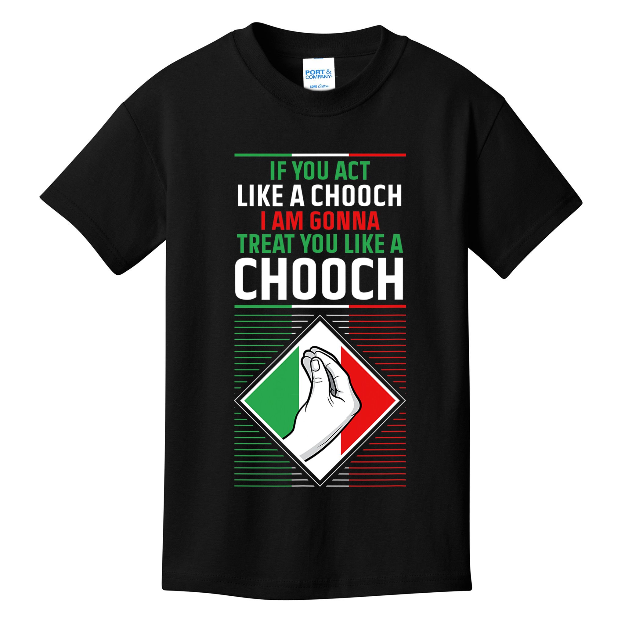 Funny Humor Italian Quote Slang Fun Italy Sayings Jokes Puns Kids T-Shirt