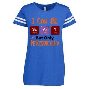 Funny Halloween I Can Be Scary But Only Periodically Enza Ladies Jersey Football T-Shirt