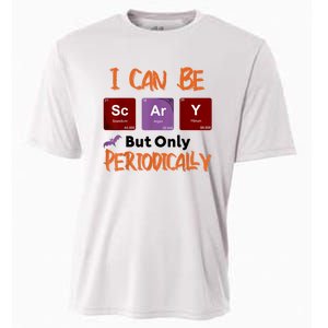 Funny Halloween I Can Be Scary But Only Periodically Cooling Performance Crew T-Shirt