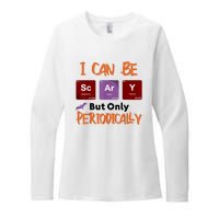 Funny Halloween I Can Be Scary But Only Periodically Womens CVC Long Sleeve Shirt