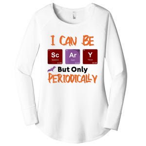 Funny Halloween I Can Be Scary But Only Periodically Women's Perfect Tri Tunic Long Sleeve Shirt