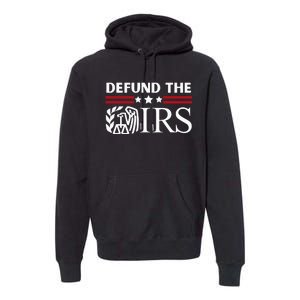 Funny Humor Irs Defund The Irs Premium Hoodie