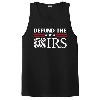 Funny Humor Irs Defund The Irs PosiCharge Competitor Tank