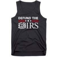 Funny Humor Irs Defund The Irs Tank Top