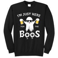 Funny Halloween IM Just Here For The Boos Sweatshirt