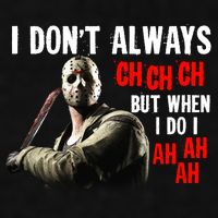 Funny Halloween I Don't Always Ch Ch Ch But When I Do I Ah Ah Ah Ladies PosiCharge Tri-Blend Wicking Tank