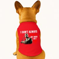 Funny Halloween I Don't Always Ch Ch Ch But When I Do I Ah Ah Ah Doggie Tank