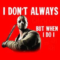 Funny Halloween I Don't Always Ch Ch Ch But When I Do I Ah Ah Ah Apron