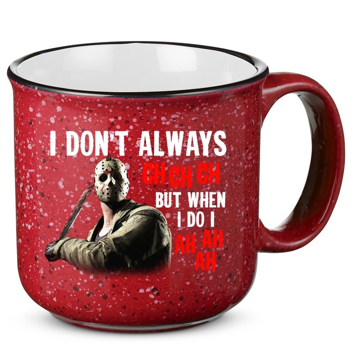 Funny Halloween I Don't Always Ch Ch Ch But When I Do I Ah Ah Ah 15oz Campfire Ceramic Mug