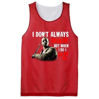 Funny Halloween I Don't Always Ch Ch Ch But When I Do I Ah Ah Ah Mesh Reversible Basketball Jersey Tank