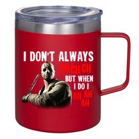 Funny Halloween I Don't Always Ch Ch Ch But When I Do I Ah Ah Ah 12oz Stainless Steel Coffee Mug