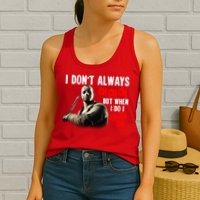 Funny Halloween I Don't Always Ch Ch Ch But When I Do I Ah Ah Ah Womens Tank Top