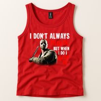 Funny Halloween I Don't Always Ch Ch Ch But When I Do I Ah Ah Ah Tank Top
