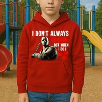 Funny Halloween I Don't Always Ch Ch Ch But When I Do I Ah Ah Ah Kids Hoodie