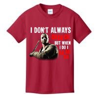 Funny Halloween I Don't Always Ch Ch Ch But When I Do I Ah Ah Ah Kids T-Shirt