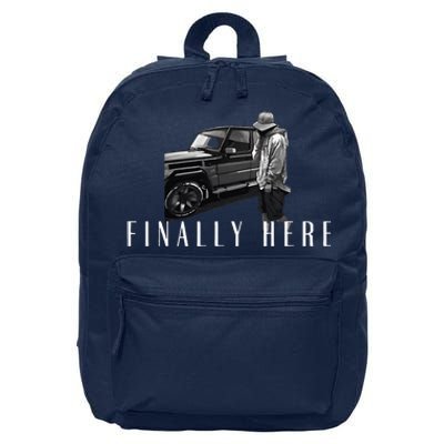 Finally Here Isaac Leo 16 in Basic Backpack