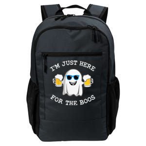 Funny Halloween Im Just Here For The Boos Costume Gift Daily Commute Backpack