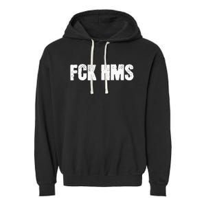 Fck Hms Jewish Nondistressed Garment-Dyed Fleece Hoodie