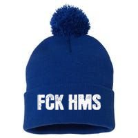 Fck Hms Jewish Nondistressed Pom Pom 12in Knit Beanie