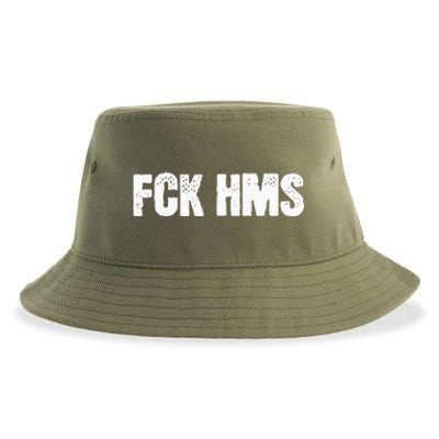 Fck Hms Jewish Nondistressed Sustainable Bucket Hat