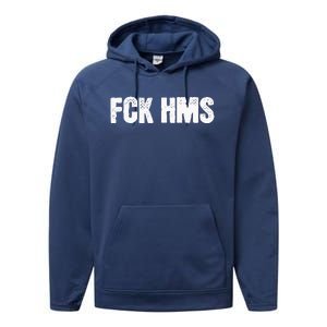 Fck Hms Jewish Nondistressed Performance Fleece Hoodie