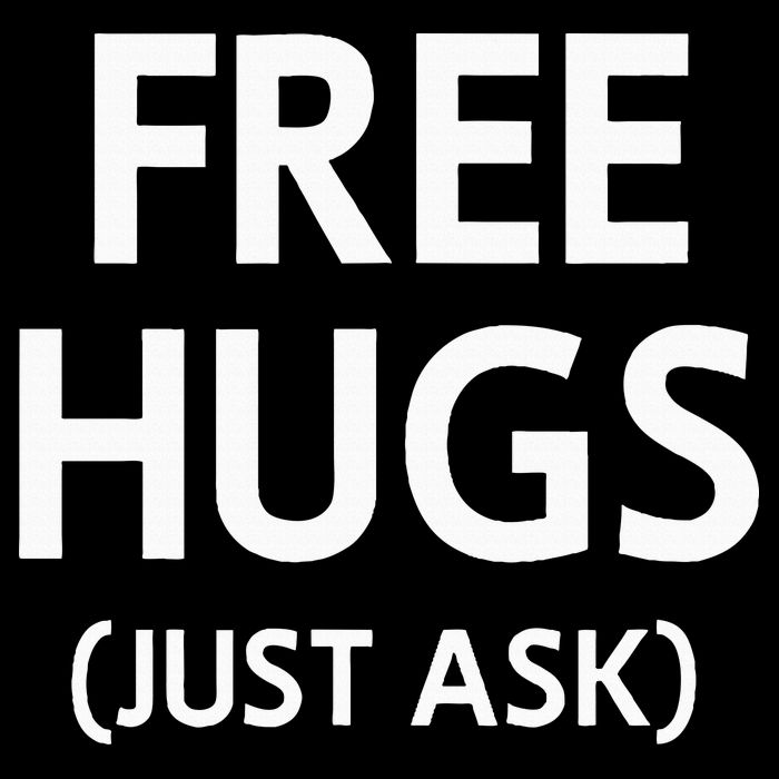 Free Hugs Just Ask Joke Youth Performance Sprint T-Shirt