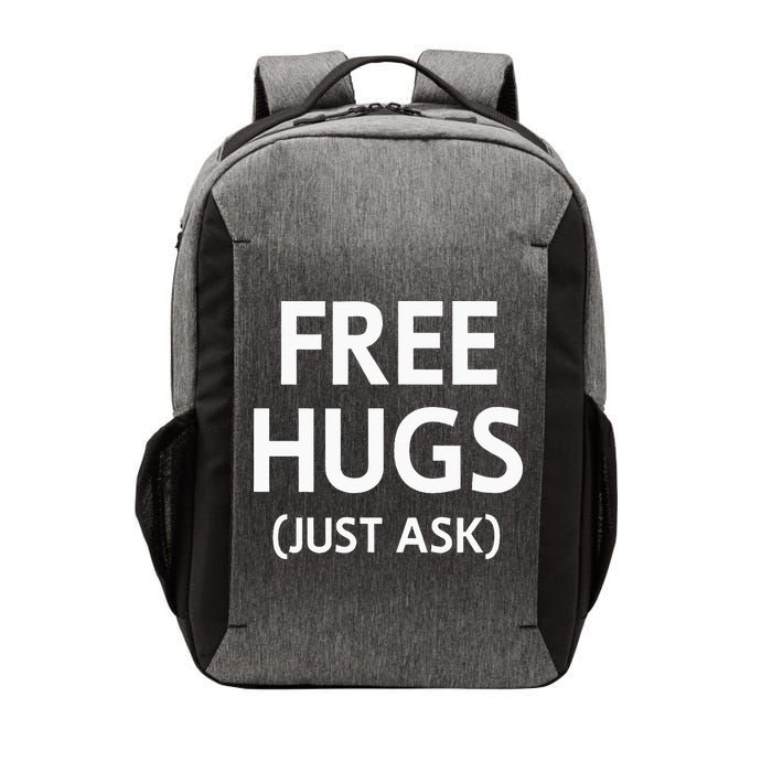 Free Hugs Just Ask Joke Vector Backpack