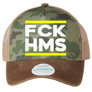 Fck Hms Jewish Non Distressed Legacy Tie Dye Trucker Hat