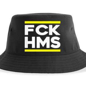 Fck Hms Jewish Non Distressed Sustainable Bucket Hat