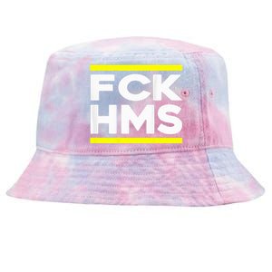 Fck Hms Jewish Non Distressed Tie-Dyed Bucket Hat