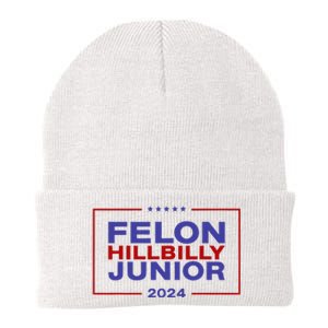 Felon Hillbilly Junior 2024 Trump Vance Kennedy 2024 Knit Cap Winter Beanie